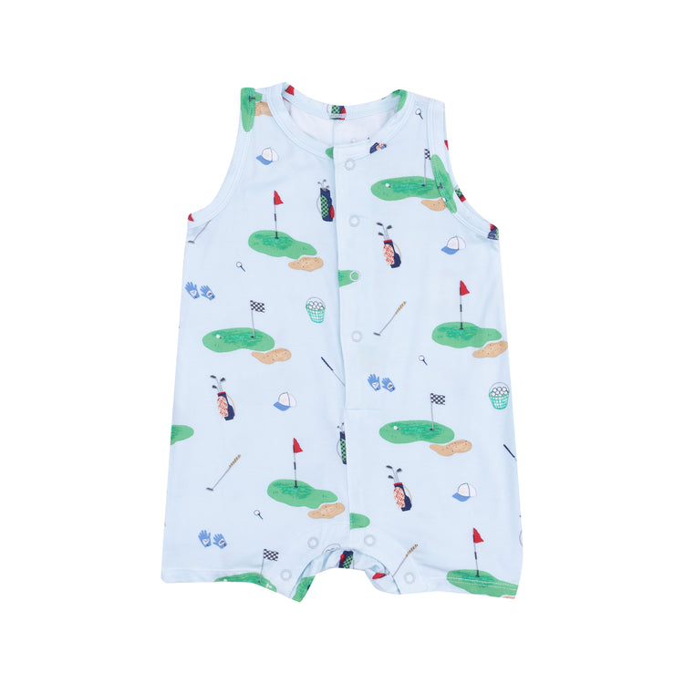 Golf Sleeveless Shortie Romper