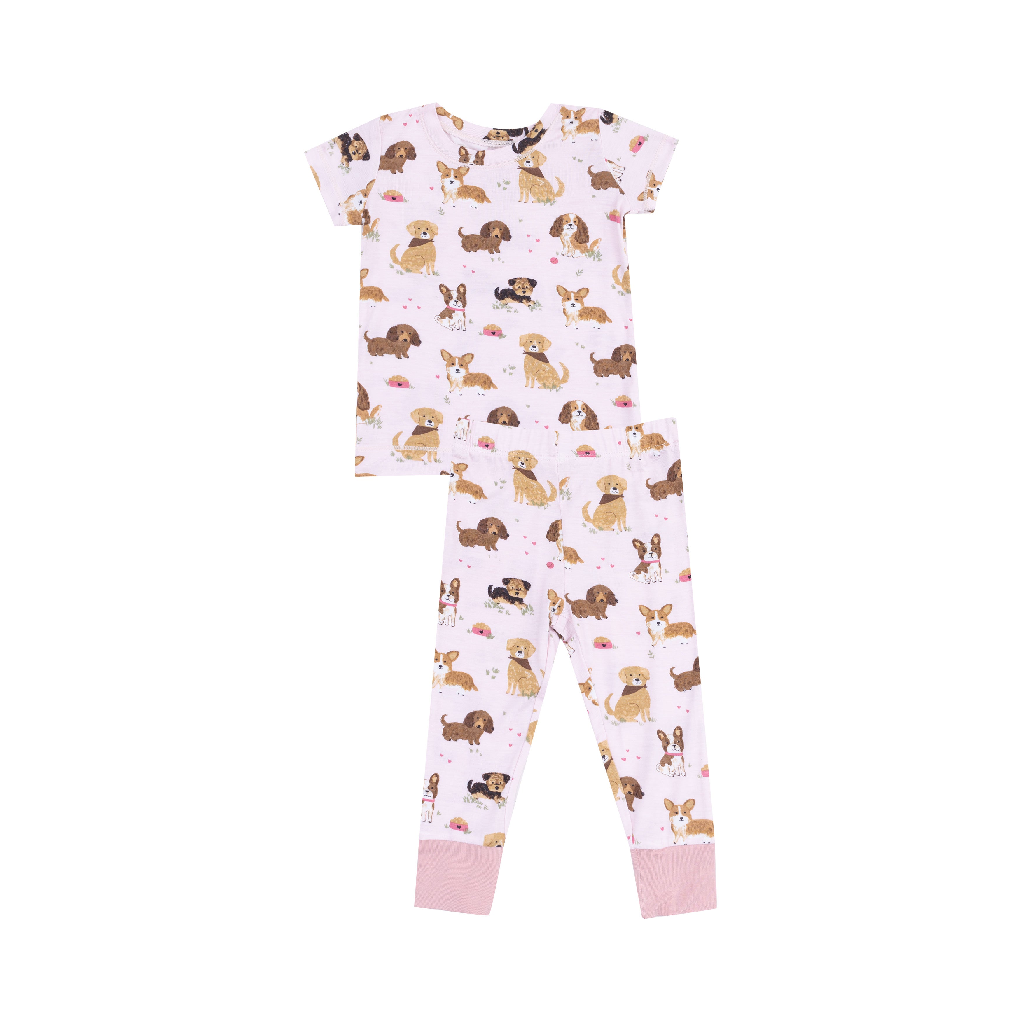 Pink Dog Loungewear Set