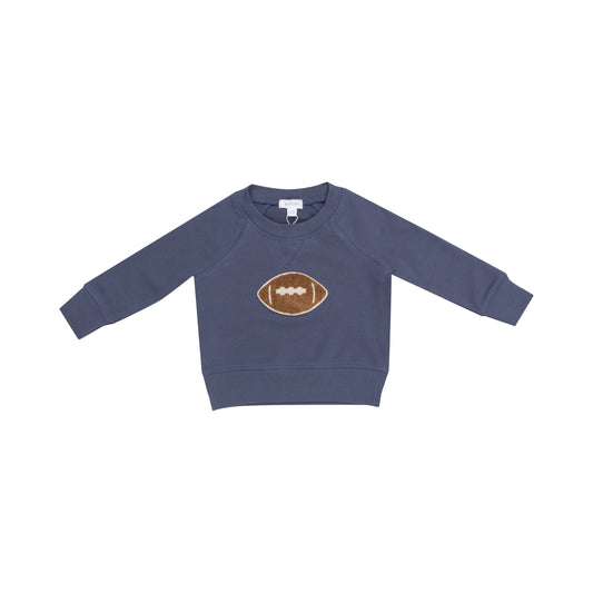 Angel Dear Footballs + French Terry - Letterman  Jacket