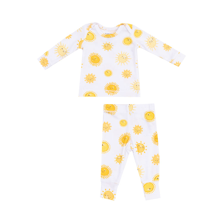 Happy Suns Ribbed Loungewear Set