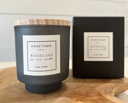 Hometown 10 oz Woodland Candle