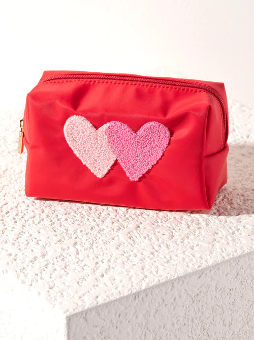 Hearts Cosmetic Pouch