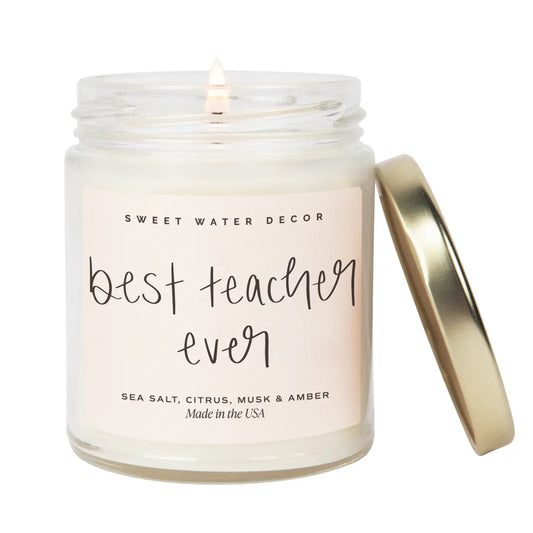 Best Teacher Ever 9oz Candle