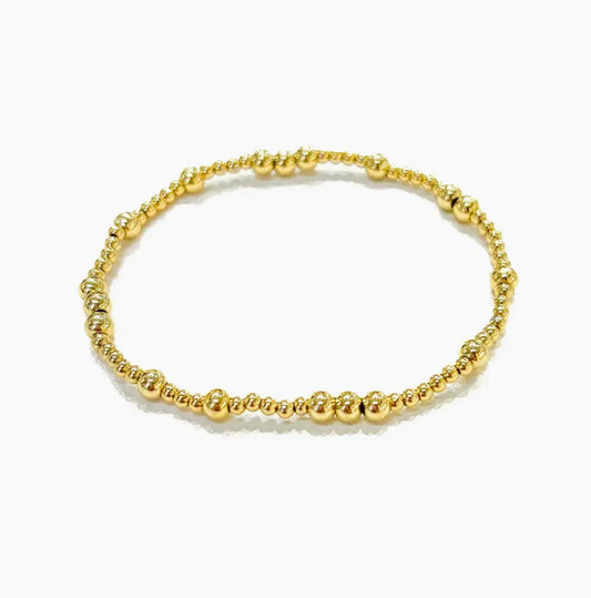 Gold Filled Beaded Bracelet