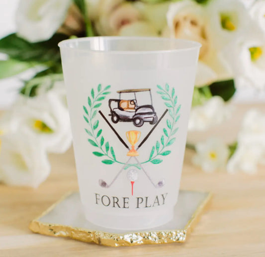 Fore Play Frosted Cups 6 Pack