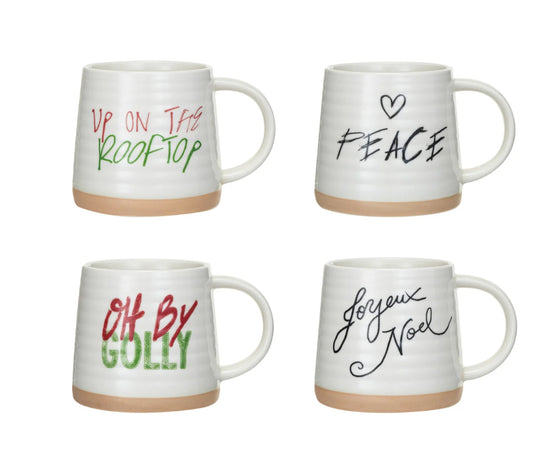 Holiday Mug With 4 Sayings