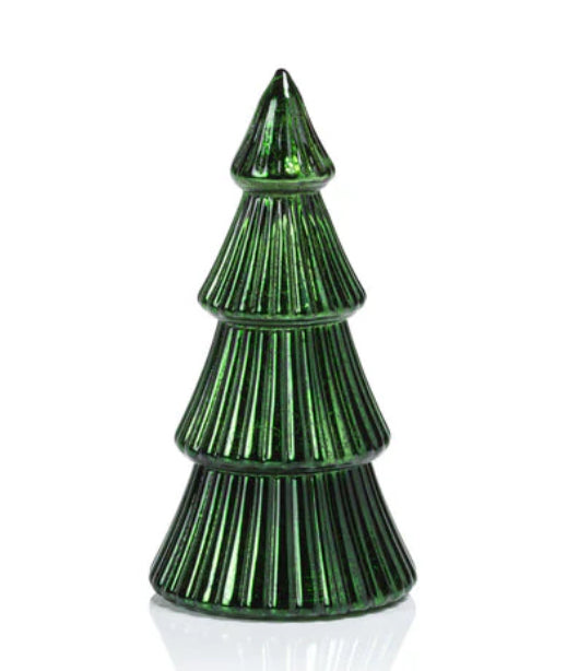 LED Antique Green Tree 7.75”