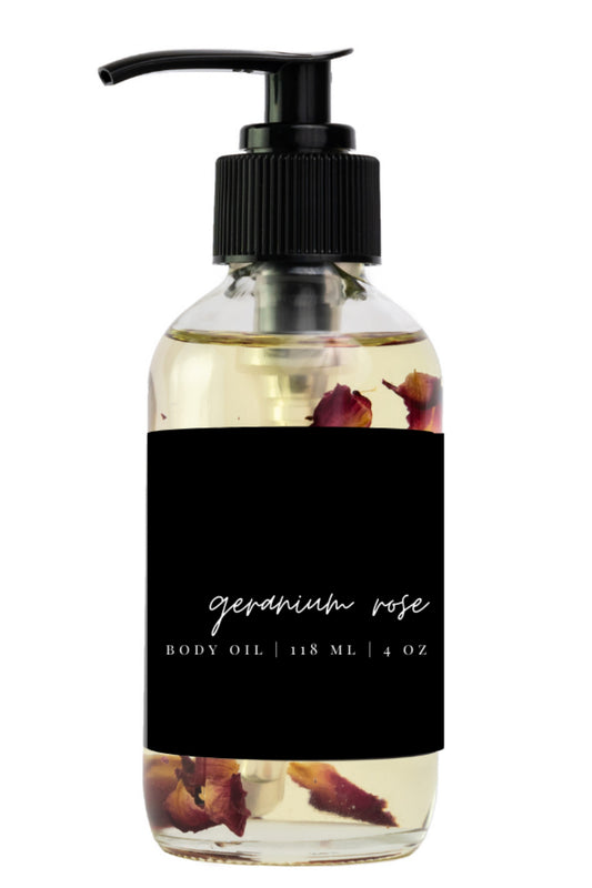 Geranium Rose Body Oil