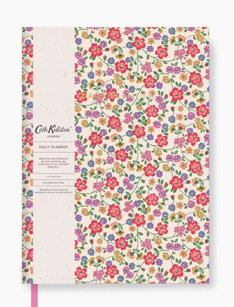 Floral Daily Planner