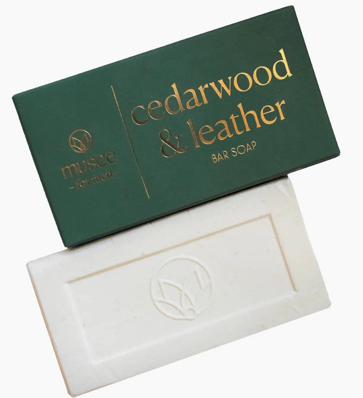 Musee Cedarwood & Leather Soap