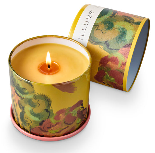 Rhubarb Honey Candle